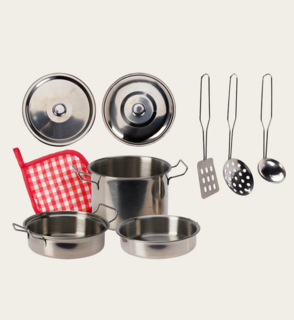 Speelset Keuken Zilver