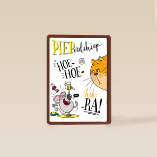 verjaardagskaart pieperdehiep hoera
