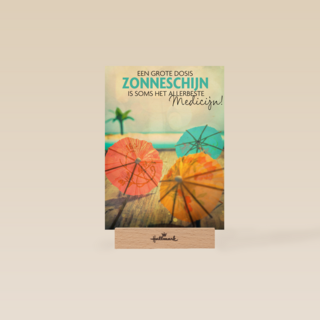 zonneschijn is het beste medicijn