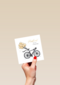 Anna Wijnands Proficiat fiets