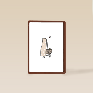 Geboortefelicitatie wiegje