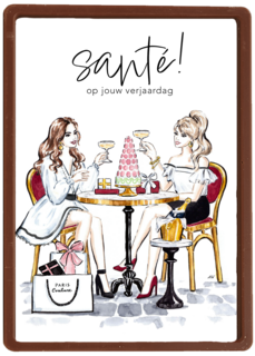 Anna Wijnands verjaardagskaart sante