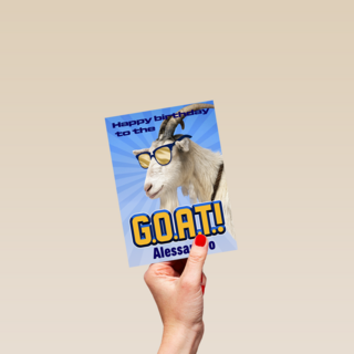 Verjaardag Jongen Goat
