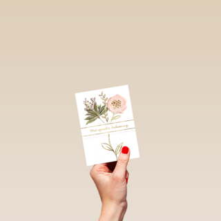 Condoleance oprechte deelneming bloem