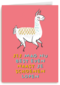 naast je lama schoenen lopen