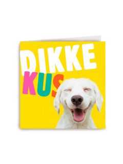 Vriendschapkaart dikke kus