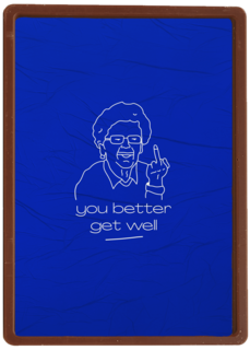 Beterschap kaart you better get well
