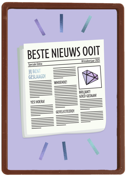 Geslaagd beste nieuws ooit