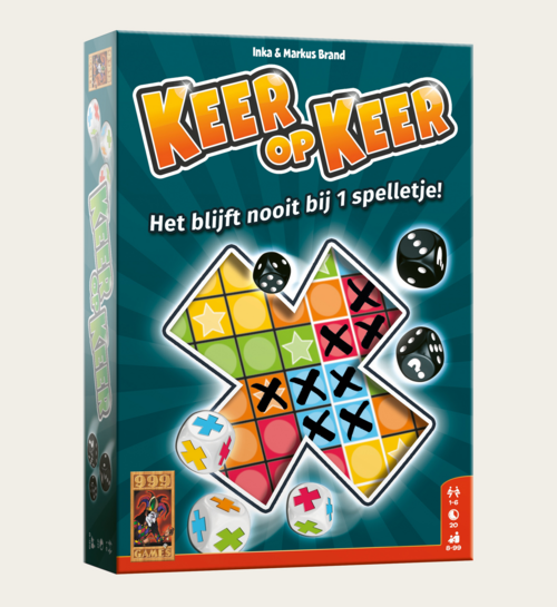 Keer op Keer Dobbelspel Vanaf 8 Jaar
