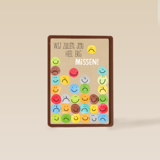 smileys we zullen jou erg missen