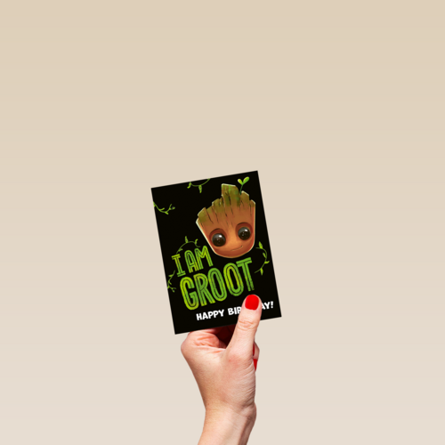 I Am Groot Happy Birthday
