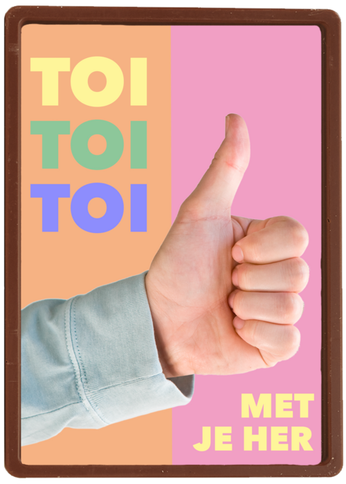 herkansing kaart toi toi toi