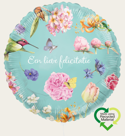 Ballon Marjolein Bastin Lieve Felicitatie Multi Eco