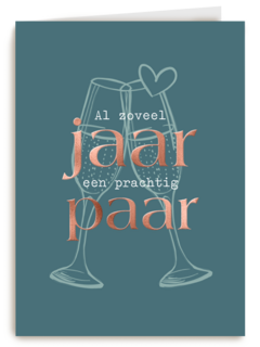 al zoveel jaar een prachtig paar