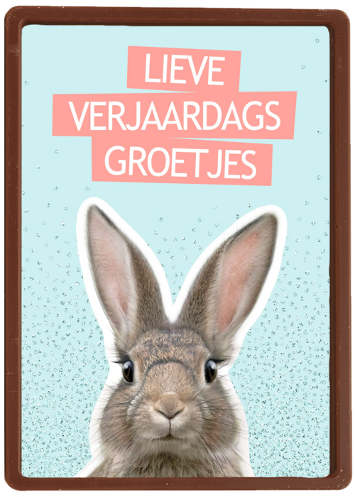 een konijntje voor je verjaardag