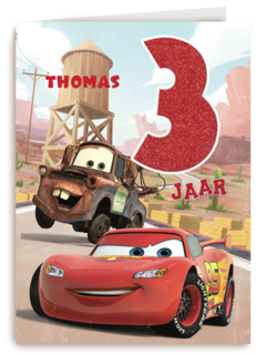 verjaardag leeftijden disney cars 3
