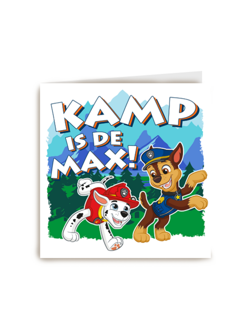 Paw Patrol Kamp is de Max