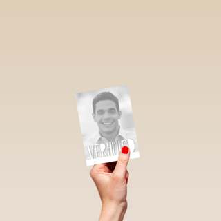 nieuwe woning verhuisd fotokaart