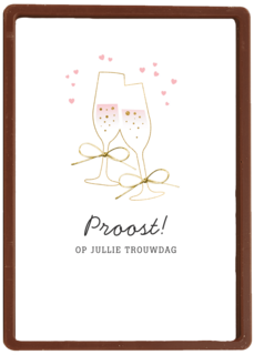 Proost op jullie trouwdag
