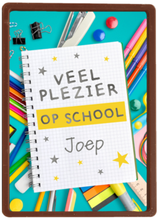 heel veel plezier op school