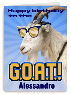 Verjaardag Jongen Goat