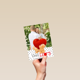 valentijn forever friends fotokaart veel liefs
