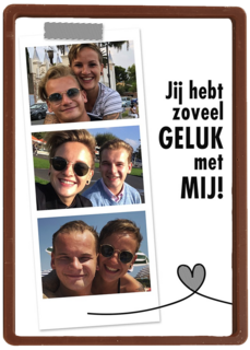 zoveel geluk met mij