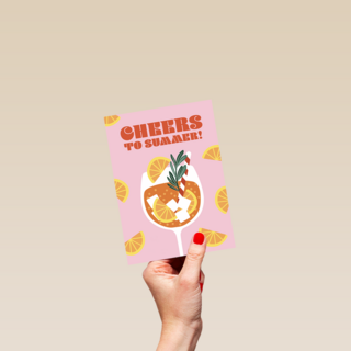 Cheers to summer cocktail