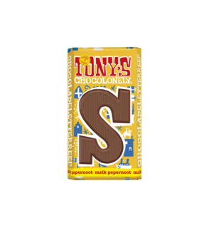 Tony Chocolonely Chocoladeletter Melk Pepernoot