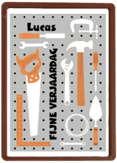 verjaardag man gereedschap fijne verjaardag