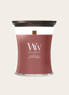 WoodWick Cinnamon Chai Kaars Medium