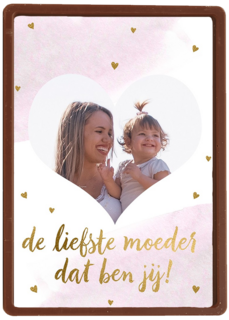 fotokaart moederdag de liefste moeder dat ben jij