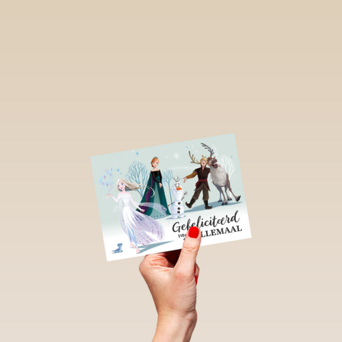gefeliciteerd van elsa anna olaf kristoff sven