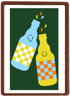 Verjaardagskaart Biertjes