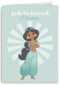 prinses kaart disney gefeliciteerd prinses jasmin