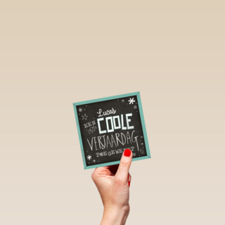 krijtbord coole verjaardag