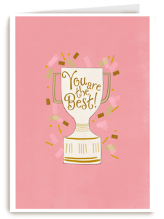 Complimentkaart you are the best
