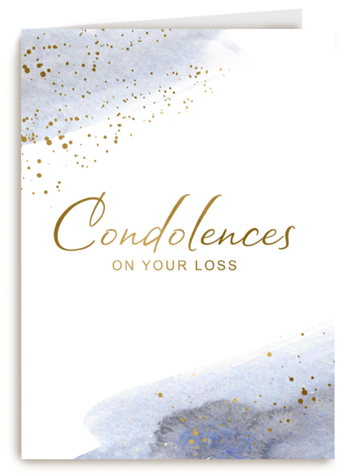 condolences with your loss