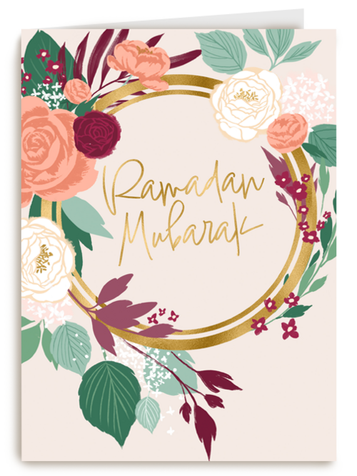 Ramadan Mubarak   bloemenkrans