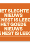 Je nest is leeg AndC