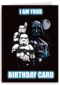 Star Wars Darth Vader I am your birthday card