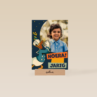 Donald Duck verjaardag fotokaart