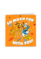Donald Duck en Pluto kaart so much fun with you