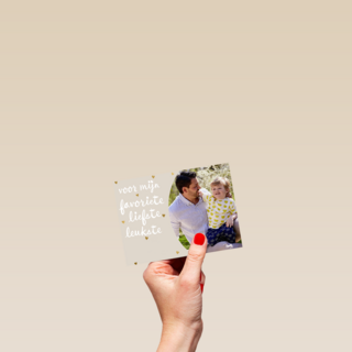valentijnskaart foto favoriete liefste leukste