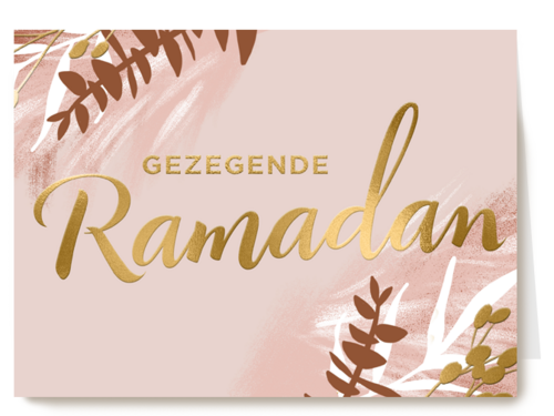 ramadan kaart gezegende ramadan