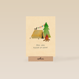 Kampvuur tent Op Kamp