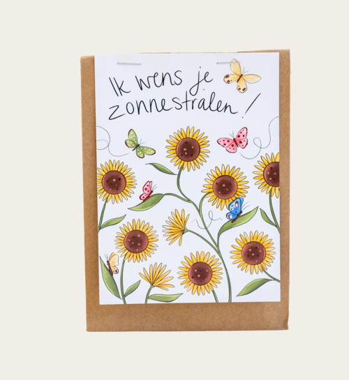 Bloemzaden Kraftzakje Zonnebloemen Matia Studio