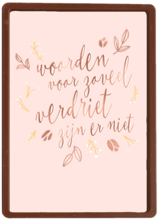 Voor zoveel verdriet zijn er geen woorden