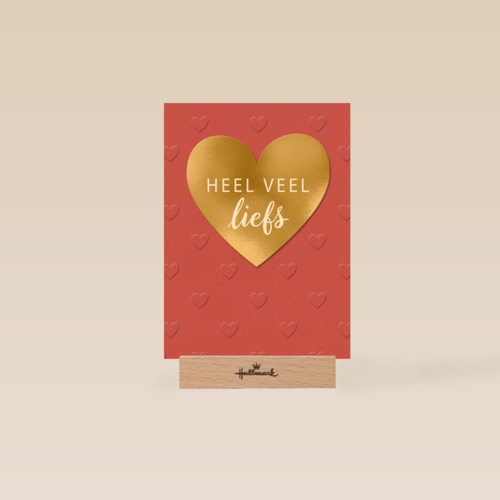 valentijnskaart stijlvol beterschap sterkte heel veel liefs