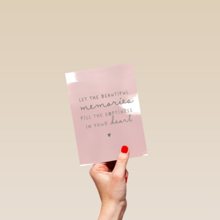 condoleance let the beautiful memories fill your heart